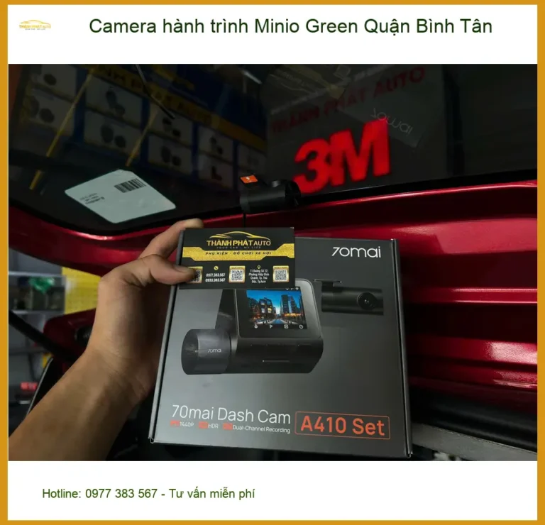 Camera Hành Trình Ô Tô Minio Green