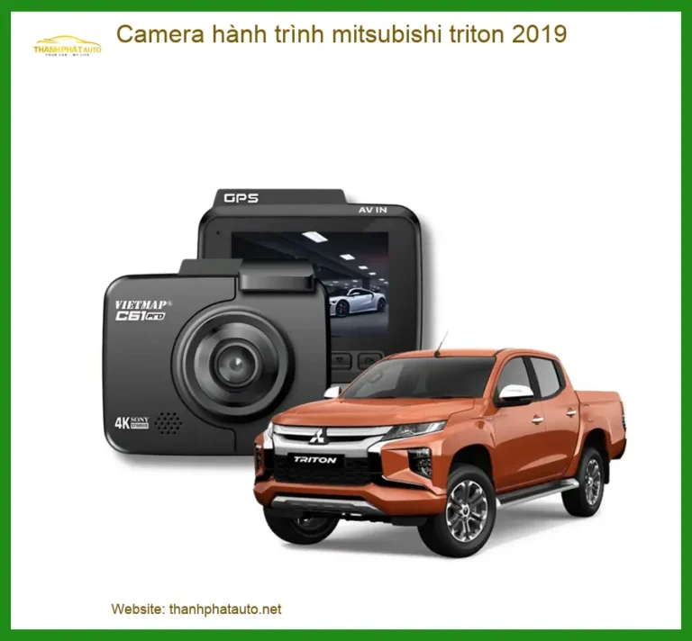 Camera Hành Trình Mitsubishi Triton 2019 Cao Cấp - Lắp Đặt Uy Tín TPHCM