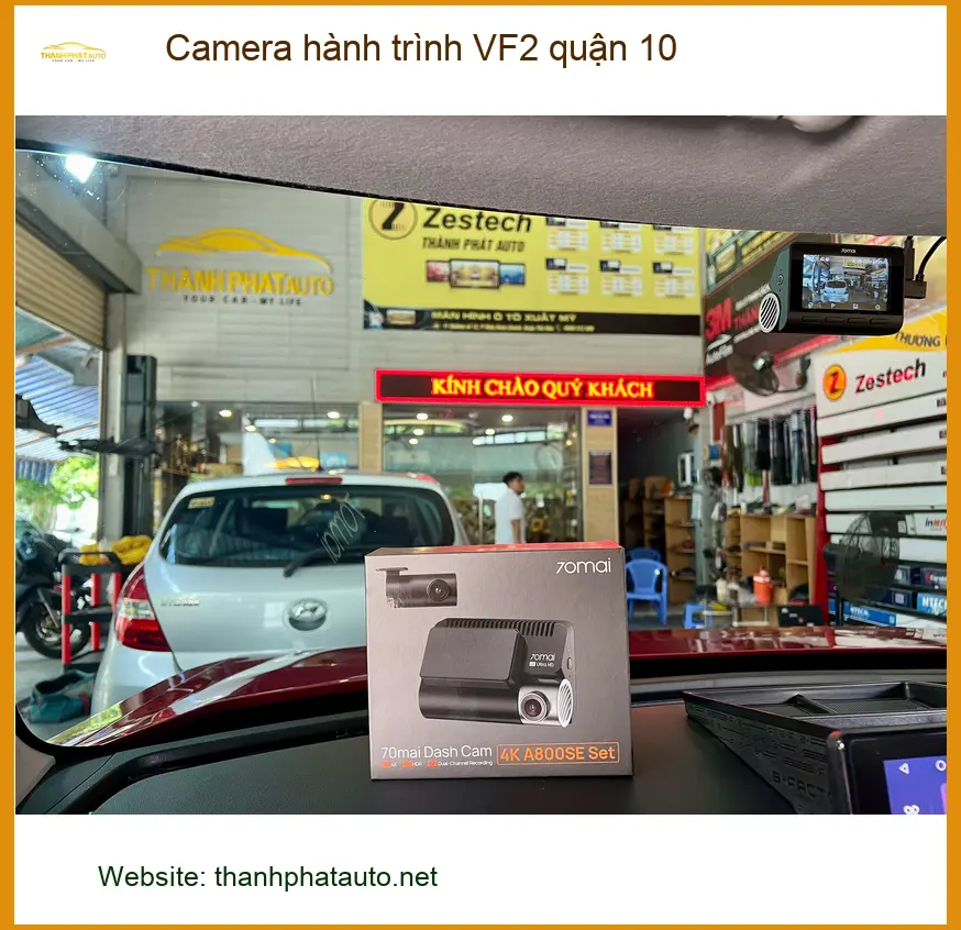 Nơi Gắn Camera Hành Trình Ô Tô hành trình VF2 quận 10 - Giá Tốt TPHCM ảnh thực tế 2