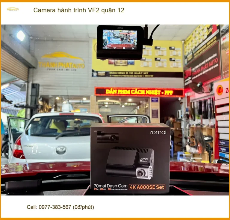 Địa Chỉ Lắp Camera Hành Trình Ô Tô hành trình VF2 tại Quận 12 - Lắp Đặt Giá Tốt