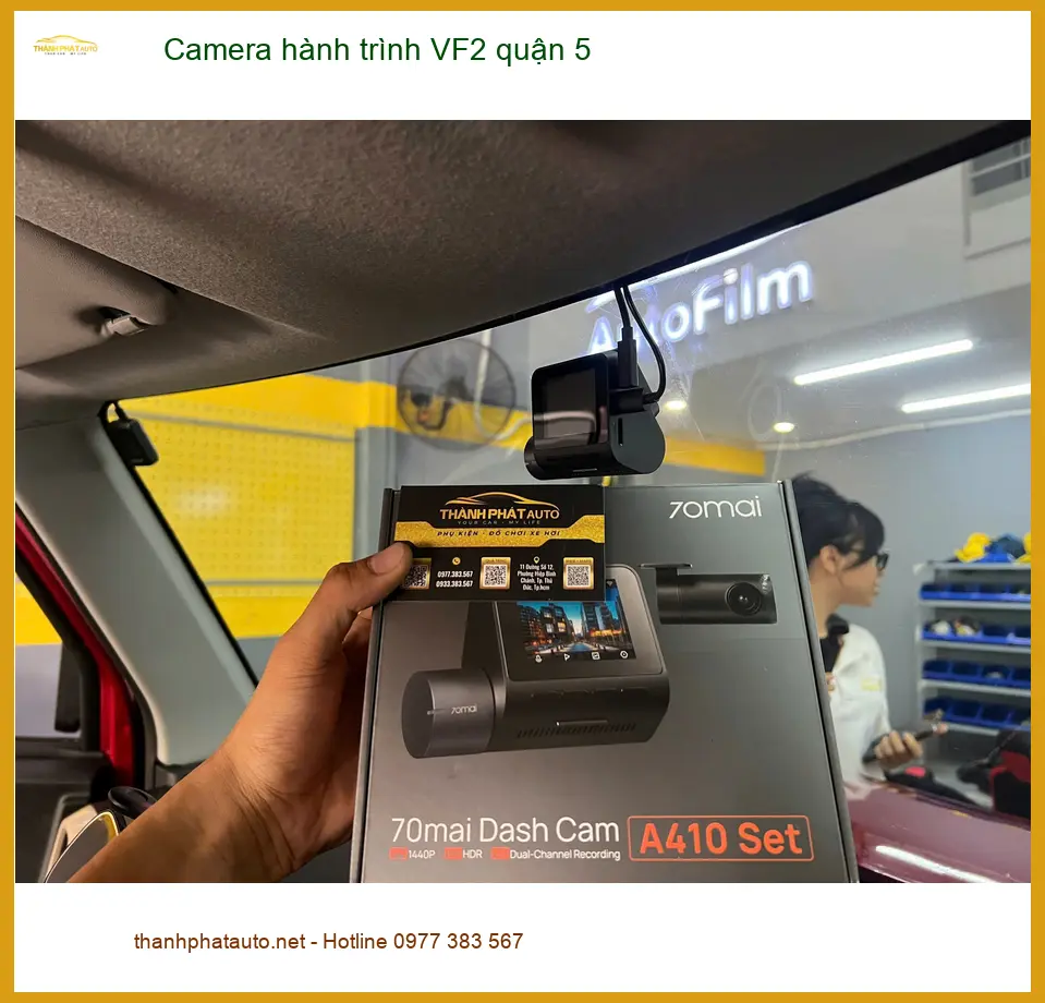 Trung Tâm Lắp Camera Hành Trình Ô Tô hành trình VF2 quận 5 - Gắn Nhanh Trong Ngày ảnh thực tế 2