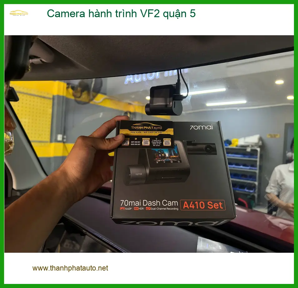 Trung Tâm Lắp Camera Hành Trình Ô Tô hành trình VF2 quận 5 - Gắn Nhanh Trong Ngày ảnh thực tế 3