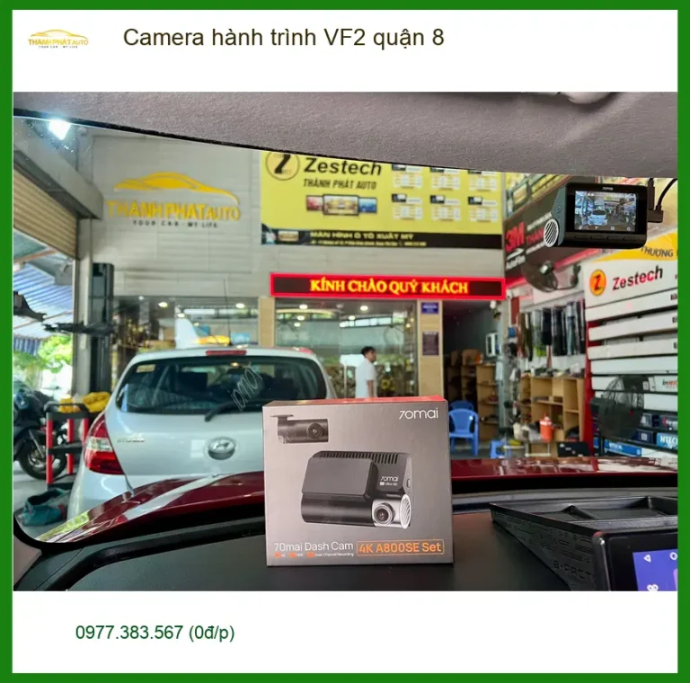 Nơi Lắp Camera Hành Trình Ô Tô hành trình VF2 quận 8 - Giá Tốt TPHCM