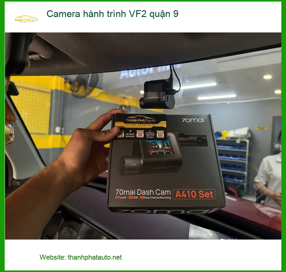 Địa Chỉ Gắn Camera Hành Trình Ô Tô hành trình VF2 quận 9 - Giá Tốt TPHCM ảnh thực tế 2