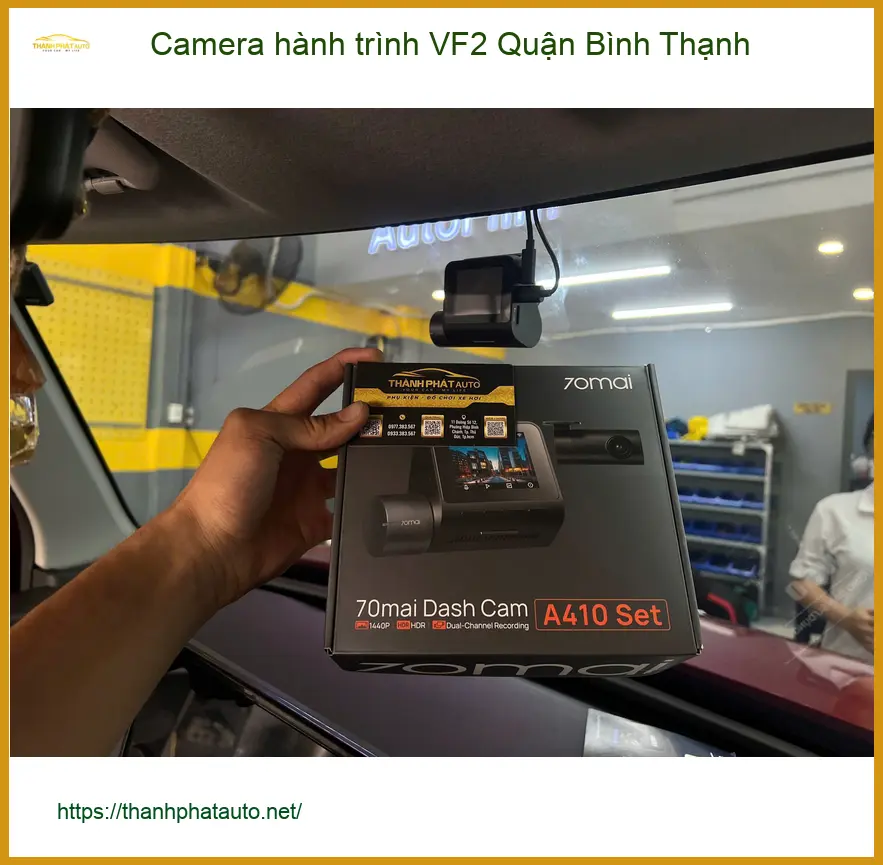 Địa Chỉ Lắp Camera Hành Trình Ô Tô hành trình VF2 Quận Bình Thạnh - Giá Tốt TPHCM ảnh thực tế 2