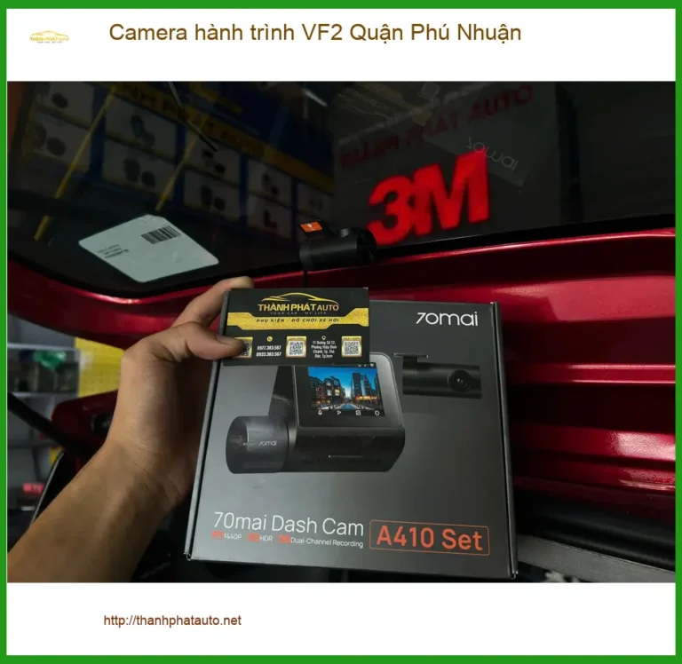 Nơi Lắp Camera Hành Trình Ô Tô hành trình VF2 Q.Phú Nhuận - Giá Tốt TPHCM