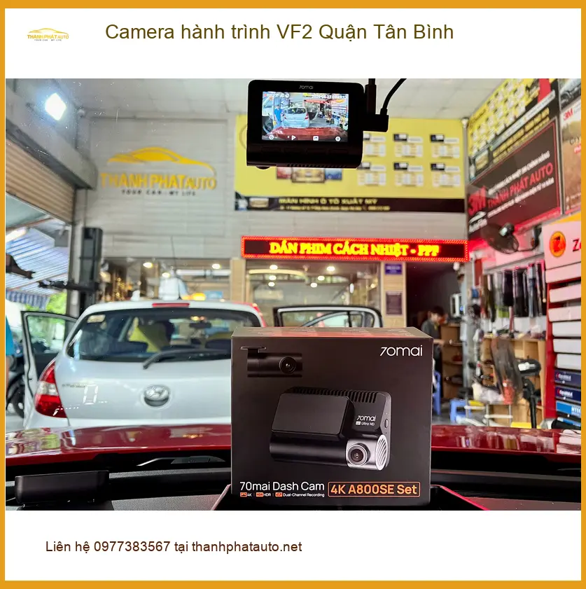 Nơi Lắp Camera Hành Trình Ô Tô hành trình VF2 Quận Tân Bình - Giá Tốt TPHCM