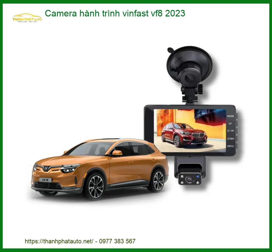Camera hành trình Vinfast VF8 2023 - Trung Tâm Lắp Đặt Chính Hãng TPHCM