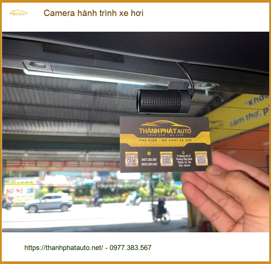 Lắp Camera hành trình xe hơi uy tín cho Anh Khang Honda CR-V Quận 12 ảnh thực tế 3