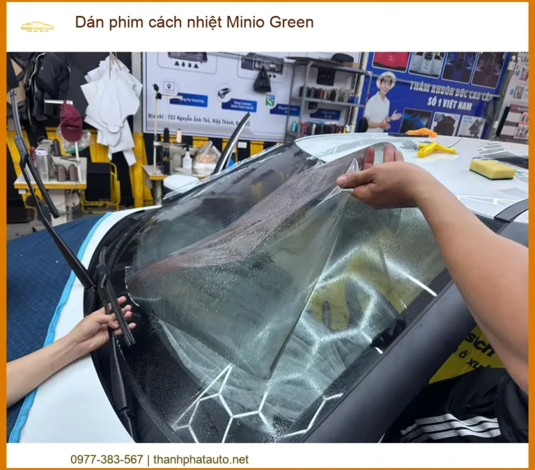 Dán Phim Cách Nhiệt Minio Green - Trung Tâm Thi Công Chính Hãng TPHCM