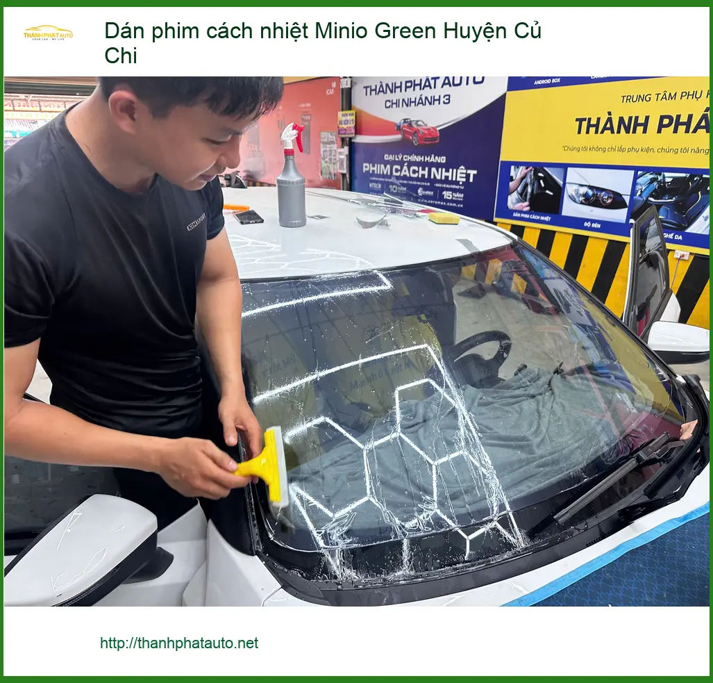 Cửa Hàng Dán Phim Cách Nhiệt Ô Tô Minio Green Huyện Củ Chi - Giá Tốt TPHCM ảnh thực tế 3