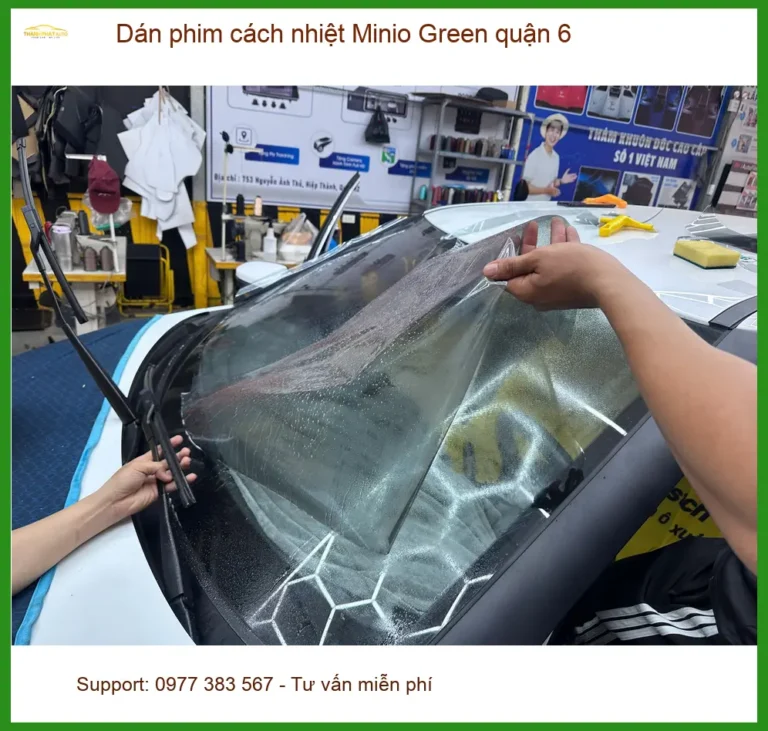 Cửa Hàng Dán Phim Cách Nhiệt Ô Tô phim cách nhiệt Minio Green quận 6 - Giá Tốt TPHCM