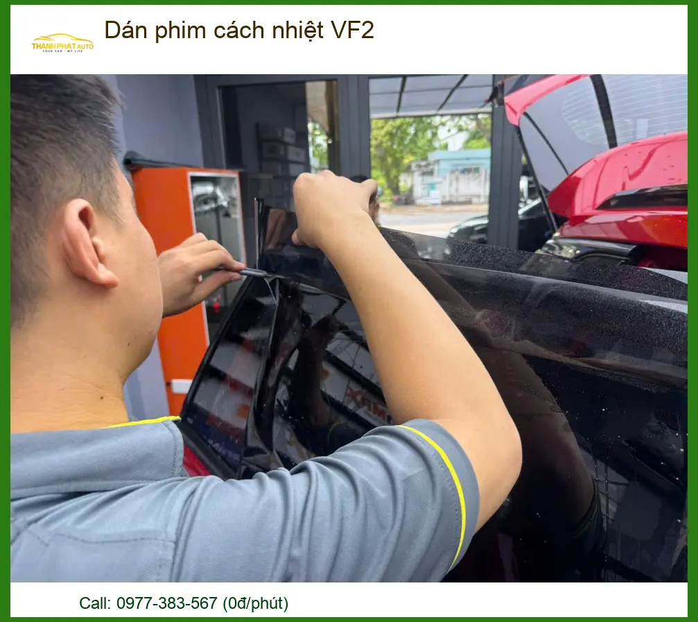 Dán Phim Cách Nhiệt VinFast VF 2 - Địa Chỉ Lắp Đặt Chính Hãng Uy Tín TPHCM