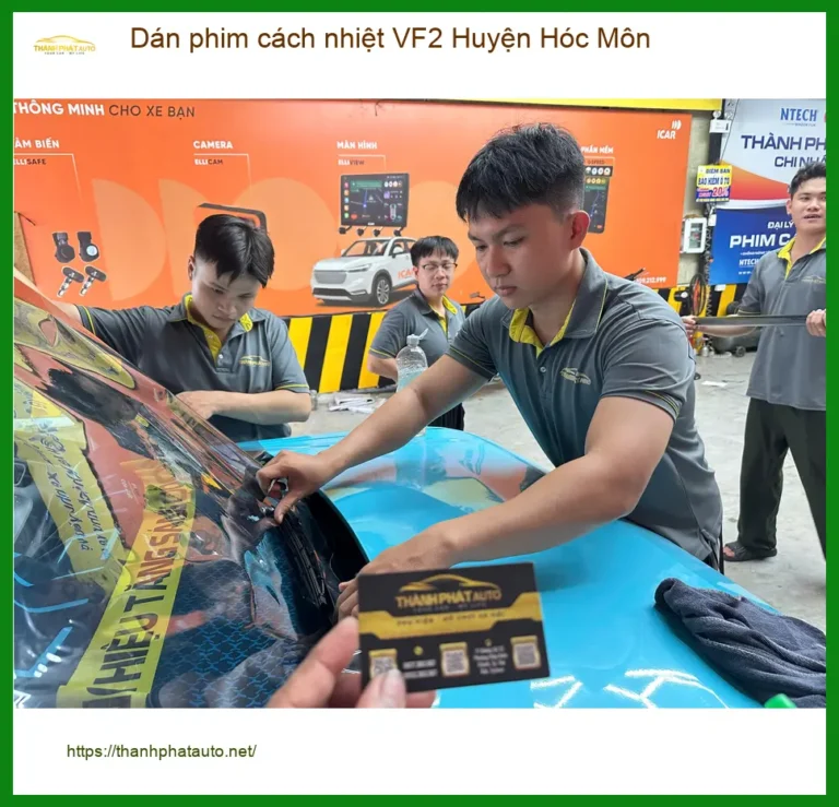 Địa Chỉ Dán Phim Cách Nhiệt Ô Tô phim cách nhiệt VF2 Huyện Hóc Môn - Giá Tốt TPHCM