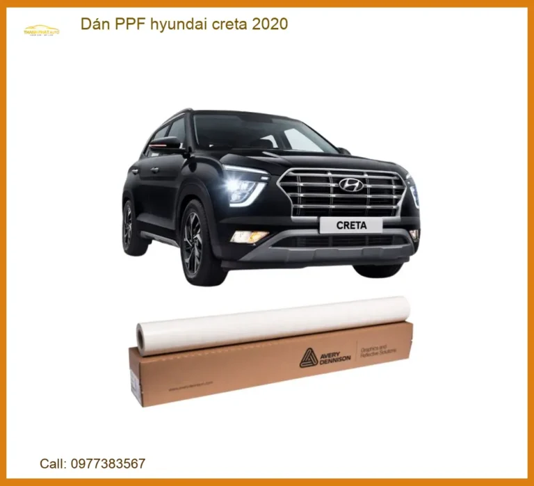 Dán Phim PPF Bảo Vệ Sơn Xe Hyundai Creta 2020 - Địa Chỉ Lắp Đặt Uy Tín TPHCM