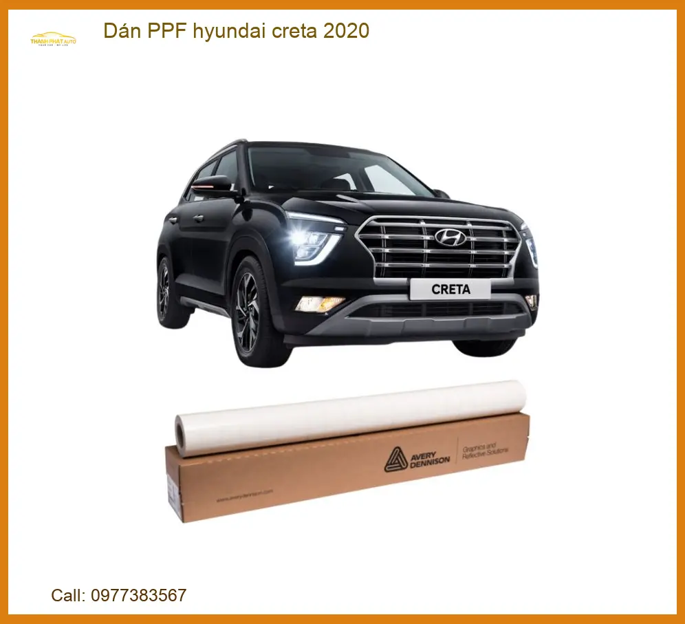 Dán Phim PPF Bảo Vệ Sơn Xe Hyundai Creta 2020 - Địa Chỉ Lắp Đặt Uy Tín TPHCM
