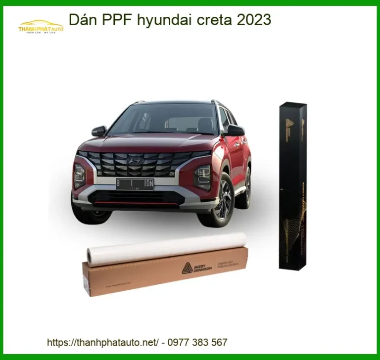 Dán PPF Hyundai Creta 2023 - Trung Tâm Lắp Đặt Uy Tín TPHCM