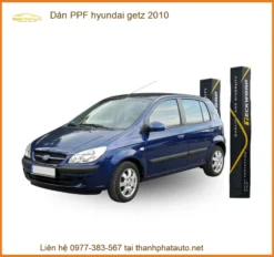 Dán PPF Bảo Vệ Sơn Xe Hyundai Getz 2010 - Địa Chỉ Thi Công Uy Tín TPHCM