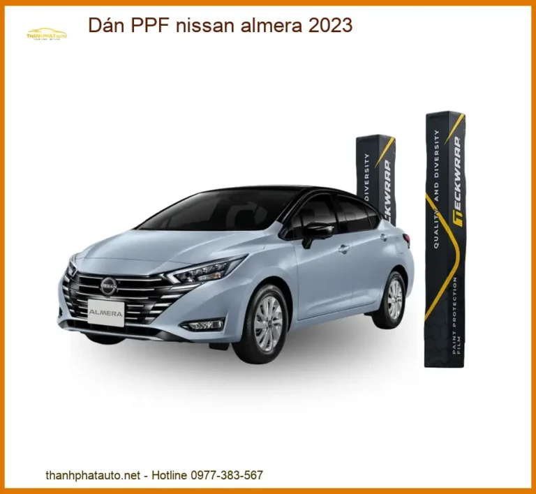 Dán PPF Nissan Almera 2023 - Trung Tâm Thi Công Uy Tín TPHCM