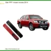Dán PPF Bảo Vệ Sơn Nissan Navara 2014 - Trung Tâm Lắp Đặt Chính Hãng TPHCM