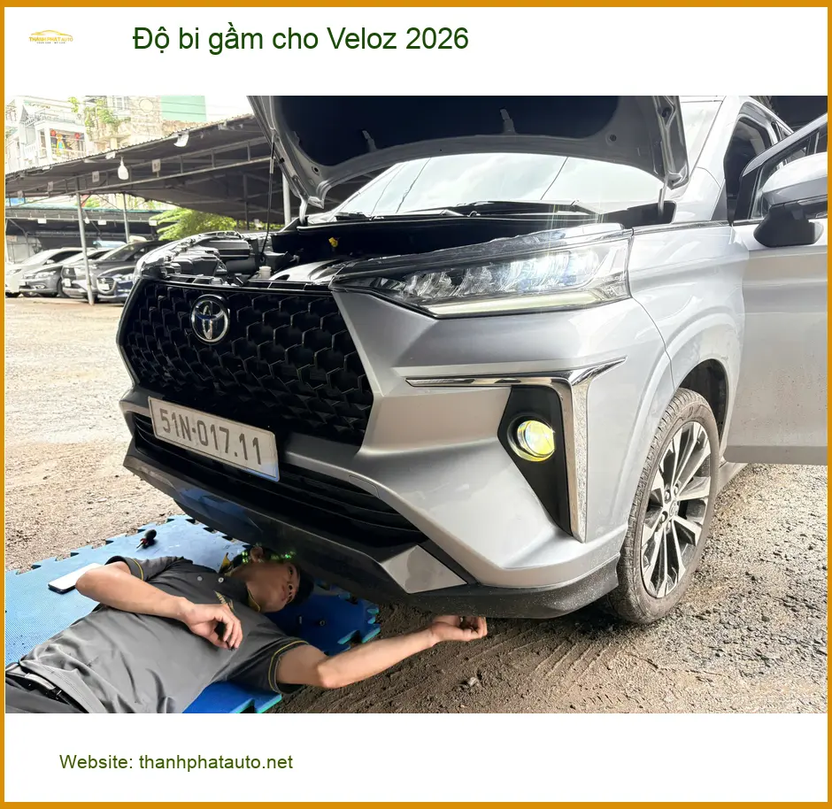 Anh Trường độ bi gầm Veloz 2026 tại Quận Thủ Đức để tăng cường ánh sáng ảnh thực tế 4