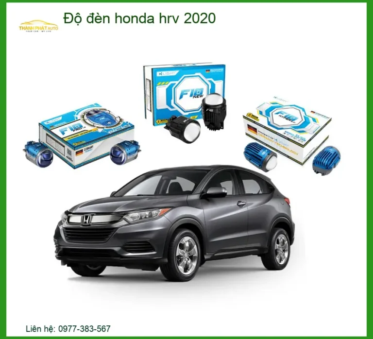 Độ Đèn Bi LED Honda HRV 2020 - Địa Chỉ Độ Đèn Ô Tô Chính Hãng TPHCM