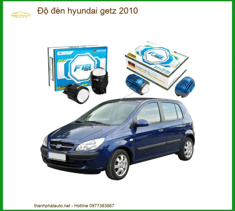 Dịch Vụ Độ Đèn Bi LED Hyundai Getz 2010 - Trung Tâm Nâng Cấp Đèn Chính Hãng TPHCM