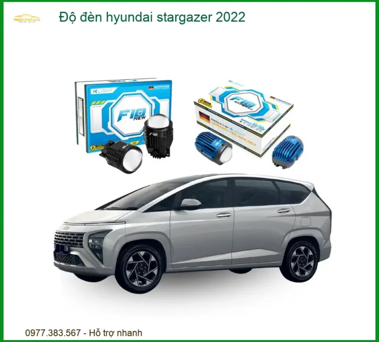 Độ Đèn Hyundai Stargazer 2022 - Trung Tâm Lắp Đặt Chính Hãng Giá Tốt TPHCM