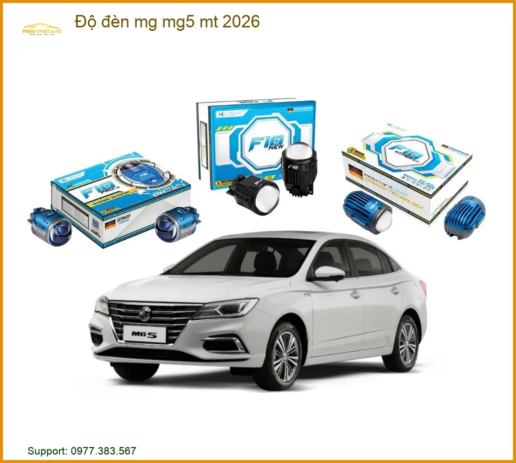 Độ Đèn LED Bi Laser MG MG5 MT 2026 - Trung Tâm Gắn Chính Hãng TPHCM