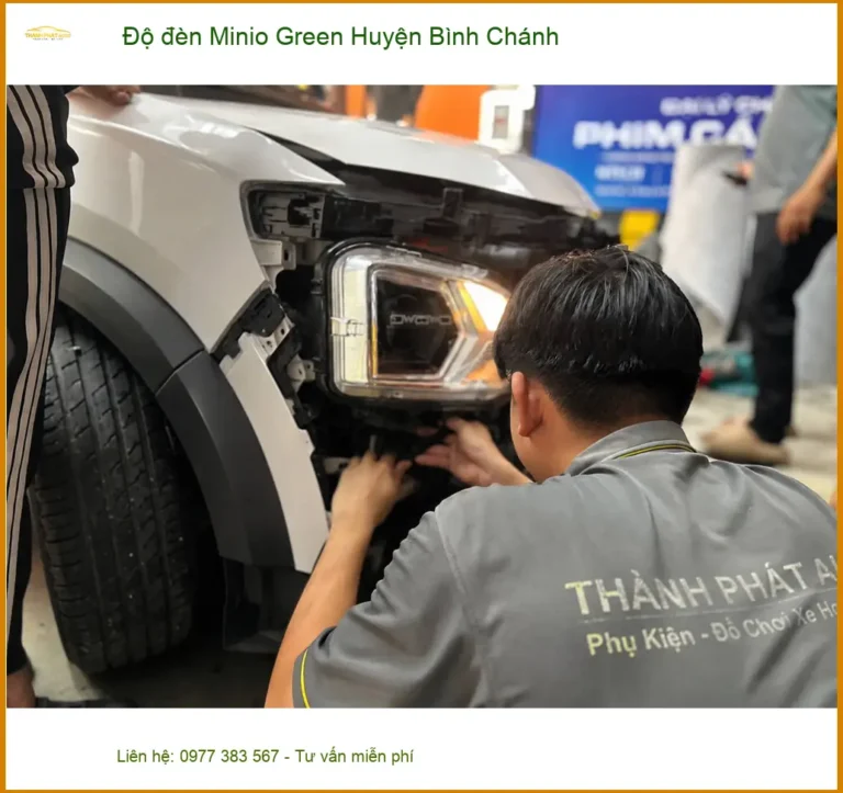 Cửa Hàng Độ Đèn Ô Tô đèn Minio Green Huyện Bình Chánh - Nâng Cấp Chính Hãng
