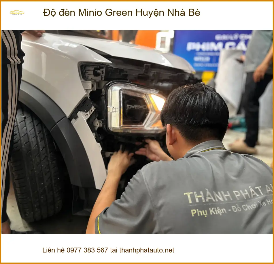 Cửa Hàng Độ Đèn Ô Tô đèn Minio Green Huyện Nhà Bè - Nâng Cấp Chính Hãng