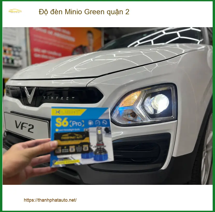 Địa Chỉ Độ Đèn Ô Tô đèn Minio Green quận 2 - Lắp Đặt Uy Tín TPHCM ảnh thực tế 2