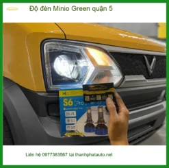 Địa Chỉ Độ Đèn Ô Tô đèn Minio Green quận 5 - Lắp Đặt Uy Tín TPHCM