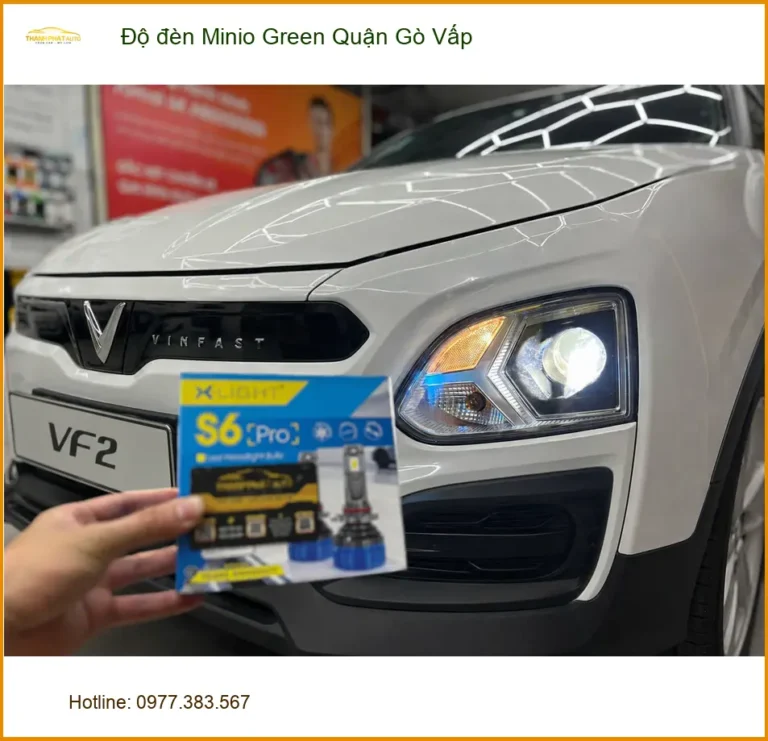 Cửa Hàng Độ Đèn Ô Tô đèn Minio Green Quận Gò Vấp - Nâng Cấp Chính Hãng