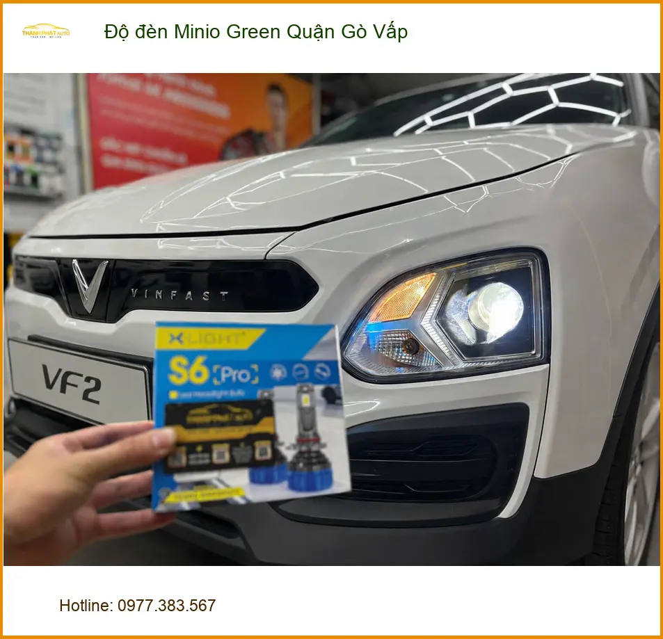 Cửa Hàng Độ Đèn Ô Tô đèn Minio Green Quận Gò Vấp - Nâng Cấp Chính Hãng