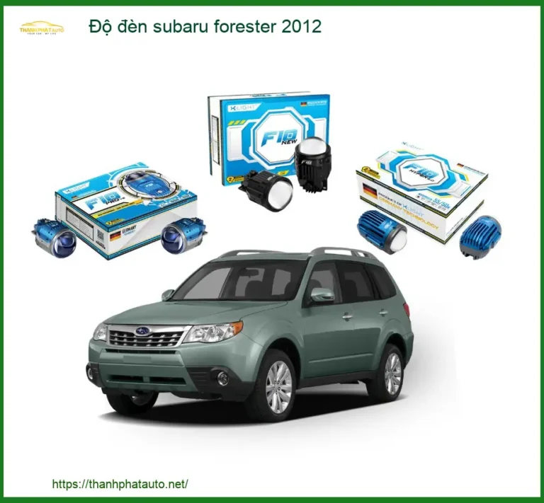 Độ Đèn Bi LED Subaru Forester 2012 - Trung Tâm Nâng Cấp Đèn Uy Tín TPHCM