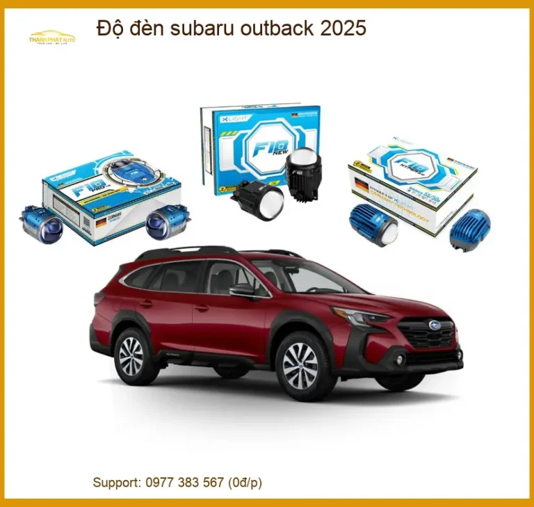 Độ Đèn Bi LED Subaru Outback 2025 - Trung Tâm Lắp Đặt Nâng Cấp Đèn Chính Hãng TPHCM
