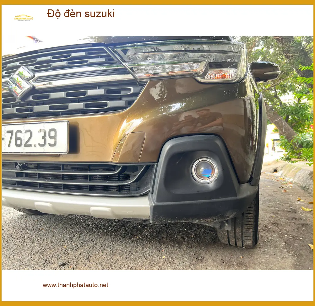 Anh Khải độ đèn Suzuki XL7 tại Quận Thủ Đức để tăng cường độ sáng ảnh thực tế 3