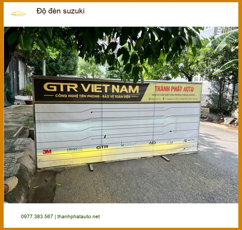 Anh Khải độ đèn Suzuki XL7 tại Quận Thủ Đức để tăng cường độ sáng ảnh thực tế 5