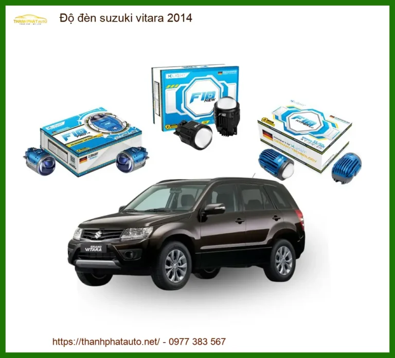 Độ Đèn Ô Tô Suzuki Vitara 2014 - Trung Tâm Lắp Đặt Chính Hãng TPHCM