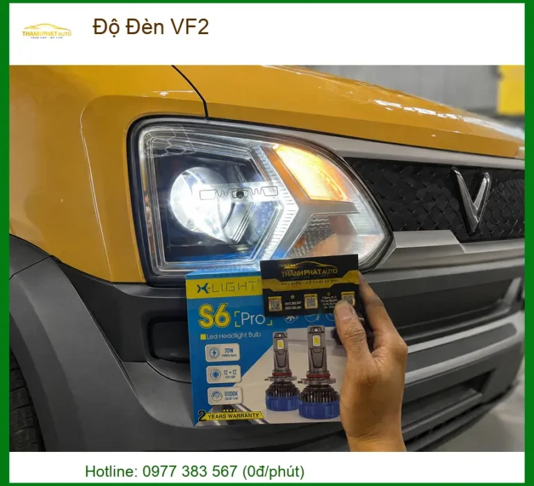 Độ Đèn Pha Bi LED VinFast VF2 - Địa Chỉ Lắp Đặt Chính Hãng Uy Tín TPHCM