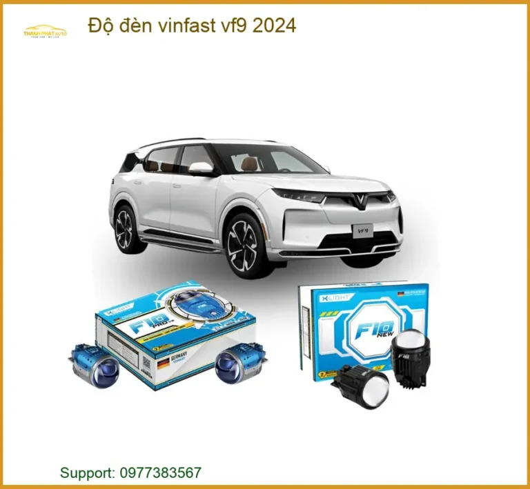 Độ Đèn VinFast VF9 2024 - Trung Tâm Nâng Cấp Đèn Chính Hãng TPHCM