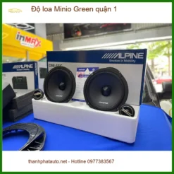 Dịch Vụ Lắp Đặt Loa Ô Tô loa Minio Green quận 1 - Lắp Đặt Uy Tín TPHCM