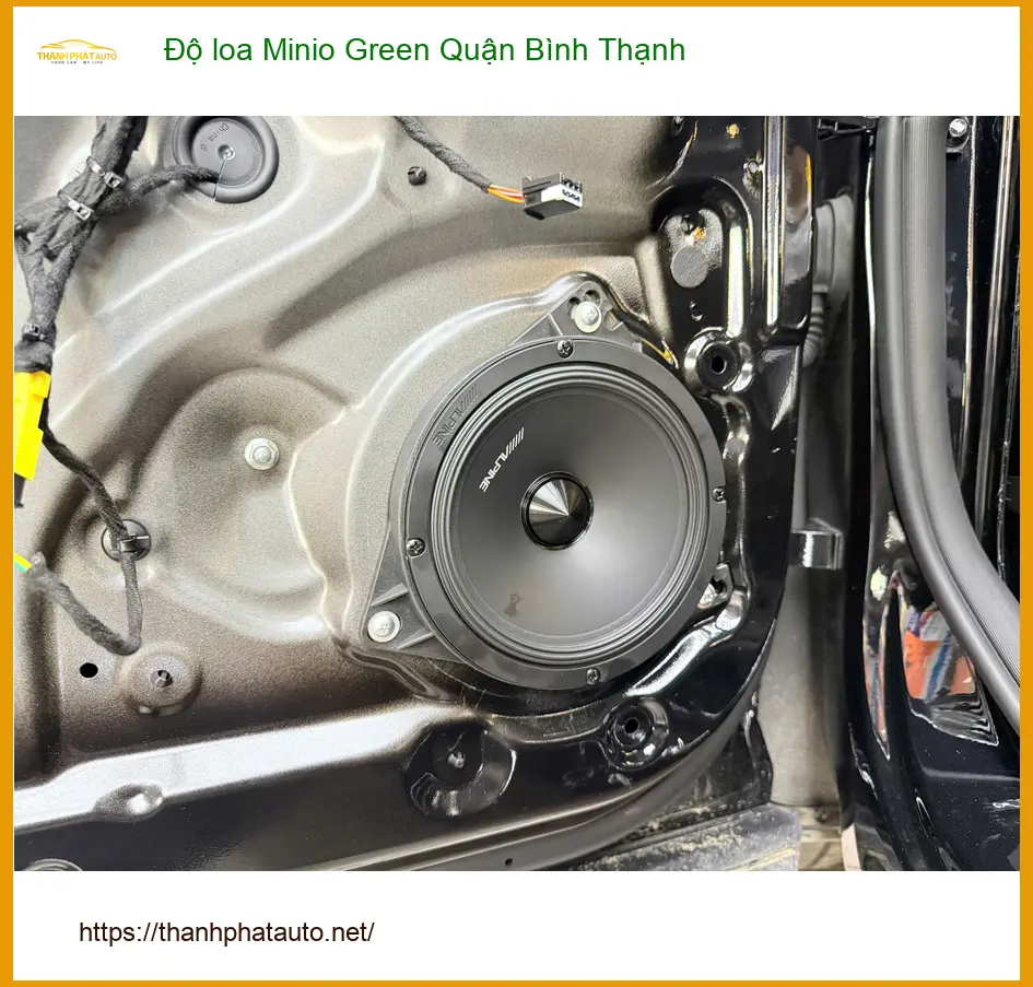 Trung Tâm Độ Loa Ô Tô loa Minio Green Quận Bình Thạnh - Thi Công Chuyên Nghiệp ảnh thực tế 2