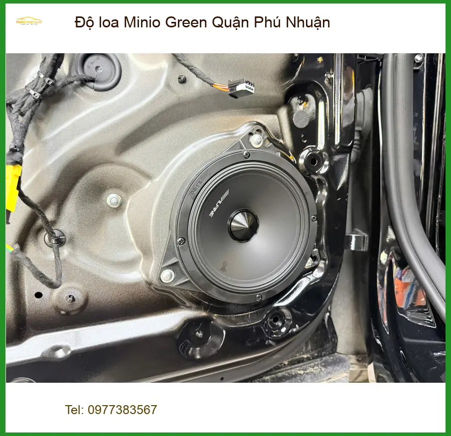 Trung Tâm Độ Loa Ô Tô loa Minio Green Quận Phú Nhuận - Nâng Cấp Chính Hãng ảnh thực tế 2