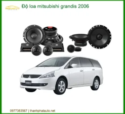 Độ Loa Mitsubishi Grandis 2006 - Trung Tâm Nâng Cấp Chính Hãng TPHCM