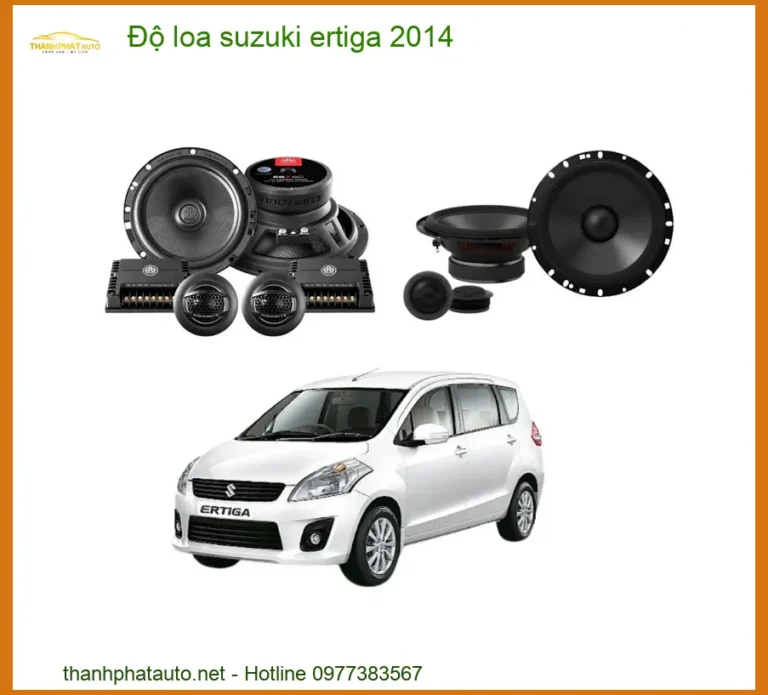 Độ Loa Ô Tô Suzuki Ertiga 2014 - Trung Tâm Độ Loa Chính Hãng Uy Tín TPHCM