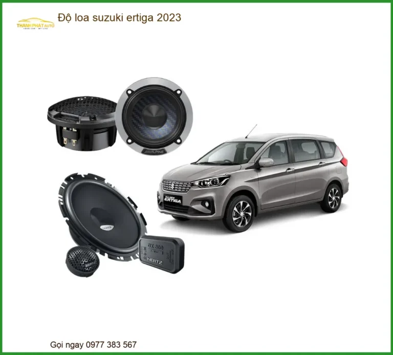 Độ loa Suzuki Ertiga 2023 - Trung Tâm Nâng Cấp Chính Hãng TPHCM