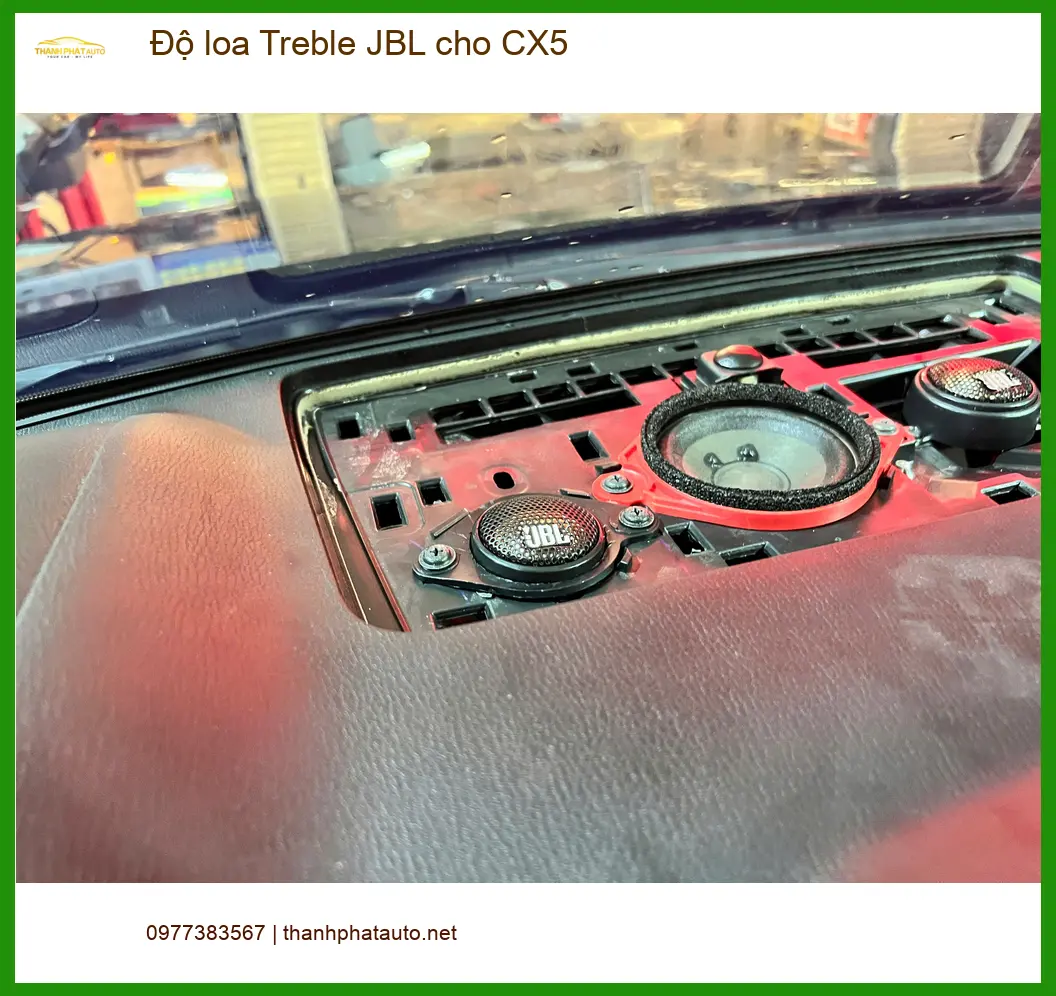 Anh Trọng độ loa Treble JBL cho CX5 Thủ Đức, muốn âm thanh sống động ảnh thực tế 4