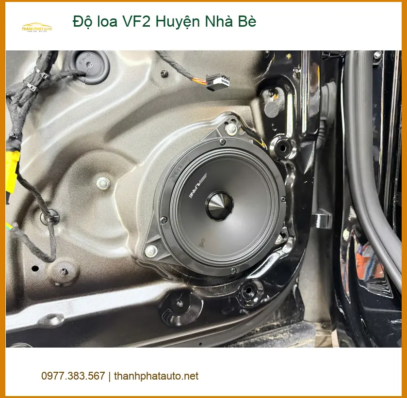 Trung Tâm Độ Loa Ô Tô loa VF2 Huyện Nhà Bè - Thi Công Chuyên Nghiệp